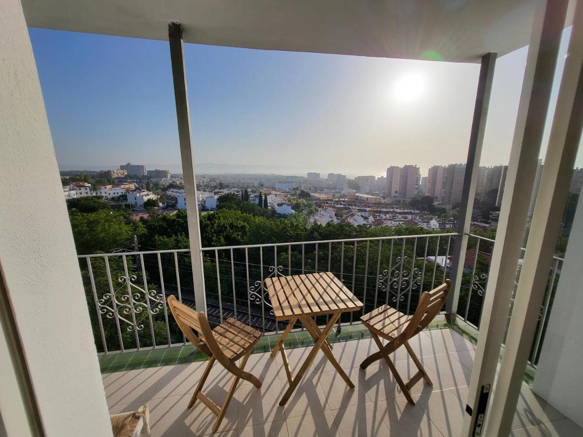 Apt Buenavista En Torremolinos Increibles Vistas Hacia Malaga 5Min Del Centro Y De La Playa Kültér fotó